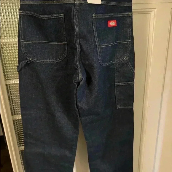 Dickies denim cargo jeans size 33x39 new with tags - Picture 2 of 4